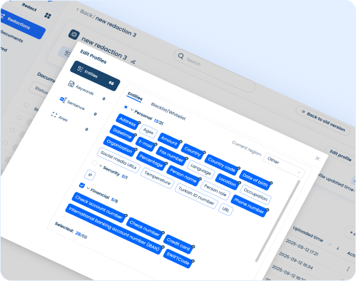 Financial Regulation Templates